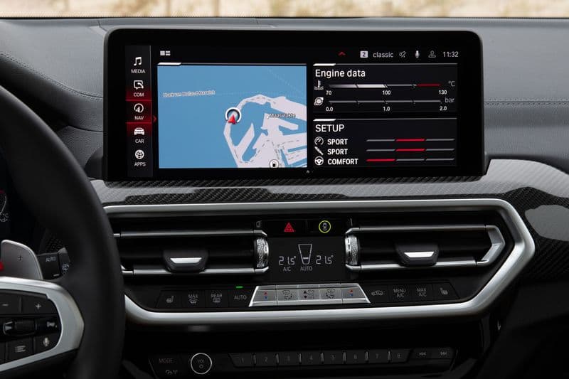 Системы помощи водителю BMW X3 M 2021. 5D внедорожник, 1 поколение, модернизированный 1
