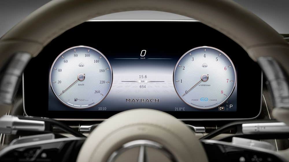 Салон Mercedes Maybach 2021