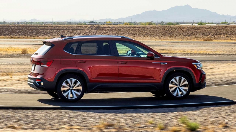 Volkswagen Taos 2022 с новым кузовом стал клоном