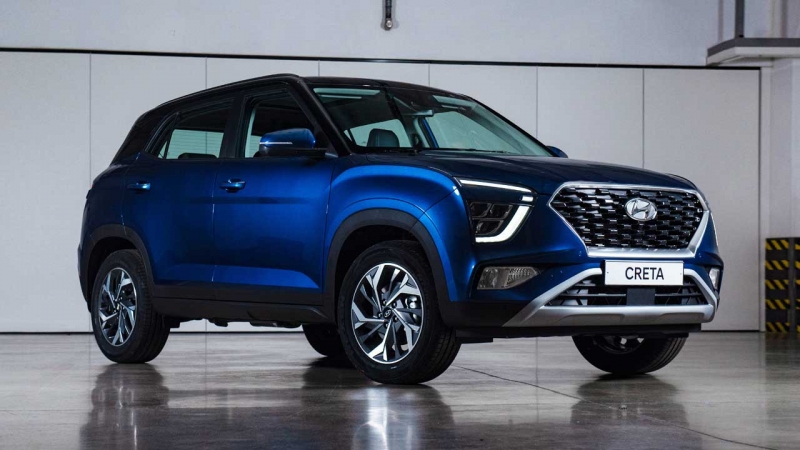 Hyundai Creta 2022 новый измененный кузов